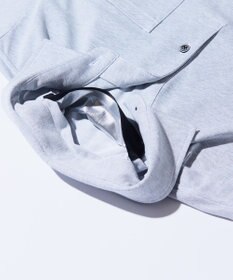 JOSEPH ABBOUD MOUNTAIN 暑さに徹底抗戦【首元に冷感ジェル】フリーズパックポロ 無地タイプ