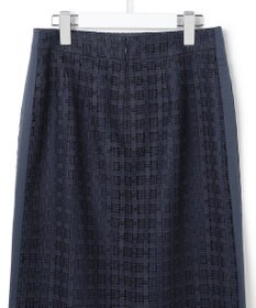 ICB グリッドパターンレース スカート