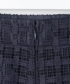 ICB グリッドパターンレース スカート