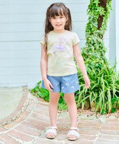 ANY KIDS ひんやりクール アップリケTシャツ