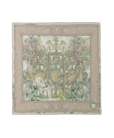 MOONBAT SWASH LONDON(スウォッシュロンドン） シルクツイルスカーフ GATE 68×68cm 日本製