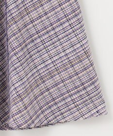 ANY SIS 【洗える】ライトツイード調 スカート