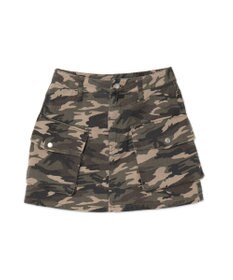 WEGO ヴィンテージウォッシュカーゴミニスカート