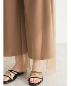 Green Parks ・ＥＬＥＮＣＡＲＥ　ＤＵＥ　チュールギャザーパンツ