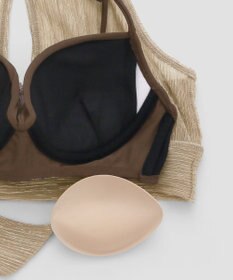 San-ai Resort（三愛水着楽園） 軽い着け心地でしっかり盛れる【楽盛り水着】　ワイヤービキニトップス３点セット　9M　【San-ai Resort（サンアイリゾート）】