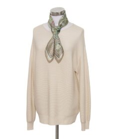 MOONBAT SWASH LONDON(スウォッシュロンドン） シルクツイルスカーフ GATE 68×68cm 日本製