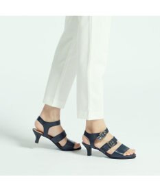 ASICS WALKING ペダラ ヒールサンダル 3E 5.0cmヒール