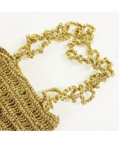 ROOTOTE 1090【手編みカゴバッグ風】SC.ベビールー.クロッシュメタリック-A