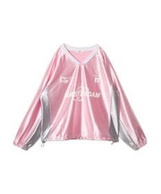 WEGO サテンゲームグラフィックプルオーバー