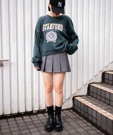 WEGO カレッジプリントスウェット