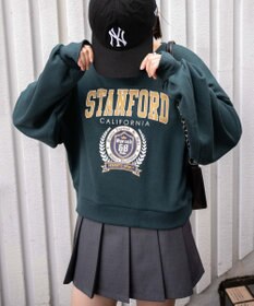 WEGO カレッジプリントスウェット