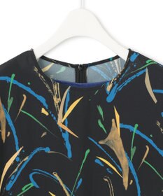 ICB 【Saki Tanakaさんコラボ】 コラボプリント ワンピース