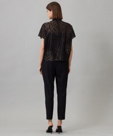 ICB L 【洗える】シアーカールマイヤー ブラウス