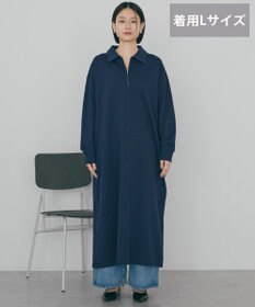 AMERICAN HOLIC 【選べる丈】ハーフZIPワンピース