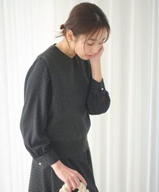 Feroux 【セットアイテム】ニットベストセット ワンピース