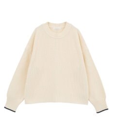 Green Parks かのこ編モックネックニットプルオーバー