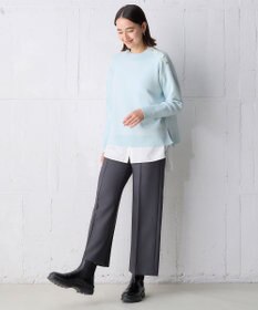 UNFILO 肩釦ハイネックニット