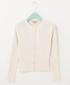 TOCCA 【洗える】SILK RIB CARDIGAN カーディガン