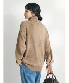 CRAFT STANDARD BOUTIQUE 洗えるコードモールタートルネックプルオーバー