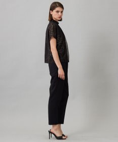 ICB L 【洗える】シアーカールマイヤー ブラウス