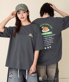 WEGO 【新柄追加/ユニセックス着用アイテム/SMLサイズ展開】TOMandJERRYグラフィックT（S）