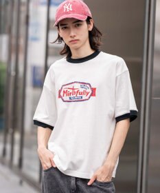 WEGO 【ユニセックス着用ITEM/MLサイズ展開】コンパクトフィットグラフィックリンガーT（SS）