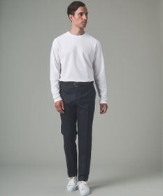 GOTAIRIKU ジャケットのインナーに最適【WEB&一部店舗限定】キレイ目 鹿の子 ビズ長袖Tシャツ