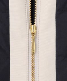 ANY SIS 【2WAY】ノーカラーダウン ジャケット