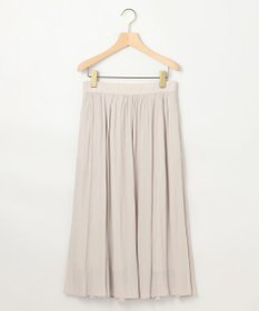 組曲 S 【WEB限定】ギャザーライトデシン スカート