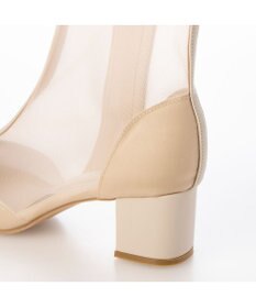 MODE ET JACOMO <noyau>ブロックヒールチュールブーツ