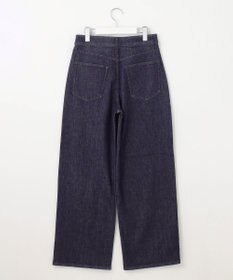 自由区 【洗える】ウスカルデニム ワイドパンツ