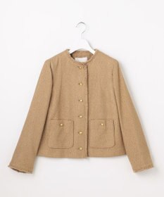 自由区 L 【SHIHOさん着用】ブライトリングツイード ジャケット