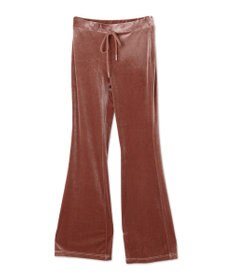 WEGO 【SETUP対応ITEM】ハイウエストベロアパンツ