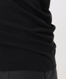 23区 【エステータ】シアーニット 5分袖ドレープ