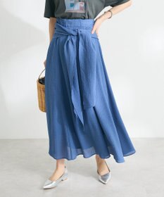 CRAFT STANDARD BOUTIQUE ツイストベルトフレアスカート