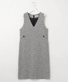 J.PRESS LADIES 【洗える】Calameraリングメッシュ ジャンパースカート