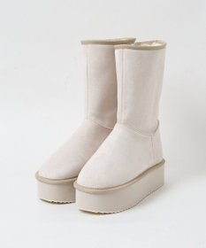 WEGO 【暖かい】2wayムートンタッチブーツ