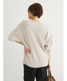 Green Parks ベロアモールニットプルオーバー