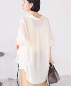 AMERICAN HOLIC シャドーストライプオーバーシャツ