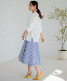 組曲 【洗える】C/Nyブロード スカート