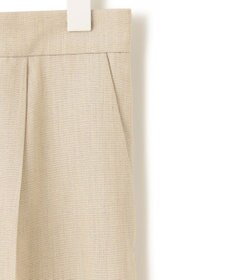 ICB L 【接触冷感・速乾・洗える】T.R.Liプレーンウィーブ ストレートパンツ