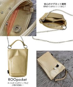 ROOTOTE 0662【直営店限定:ミニショルダー】ベビールー.クリスタル.ストーン-A