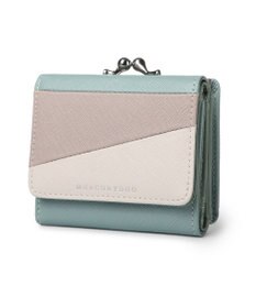 style code 【MERCURYDUO/マーキュリーデュオ】ダイアナ　トリコカラー口金ミニ財布