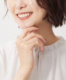 J.PRESS LADIES 【WEB限定】3way ビジュー イヤカフ リング