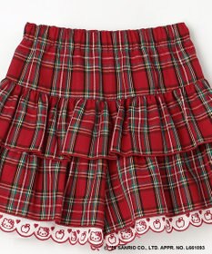 ANY KIDS 【ハローキティ×ANY KIDS】チェックキュロット