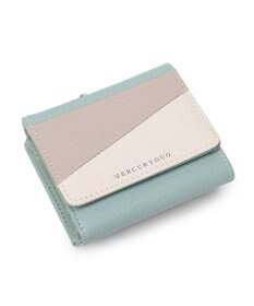 style code 【MERCURYDUO/マーキュリーデュオ】ダイアナ　トリコカラー口金ミニ財布