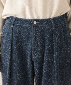 WEGO ネップデニムバギーパンツ