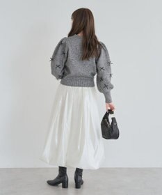 Green Parks ・ＡＮＤＳＥＡＲＣＨ　メニーリボンニットプルオーバー