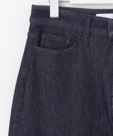 自由区 【洗える】ウスカルデニム ワイドパンツ