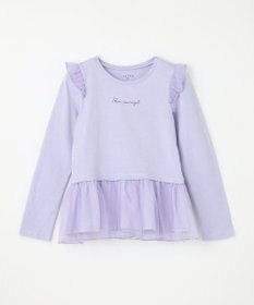 ANY KIDS 裾チュール 長袖 Tシャツ